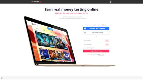 testerup|testerup · Earn money as an online tester.